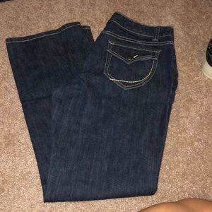 Nine West straight leg blue jeans